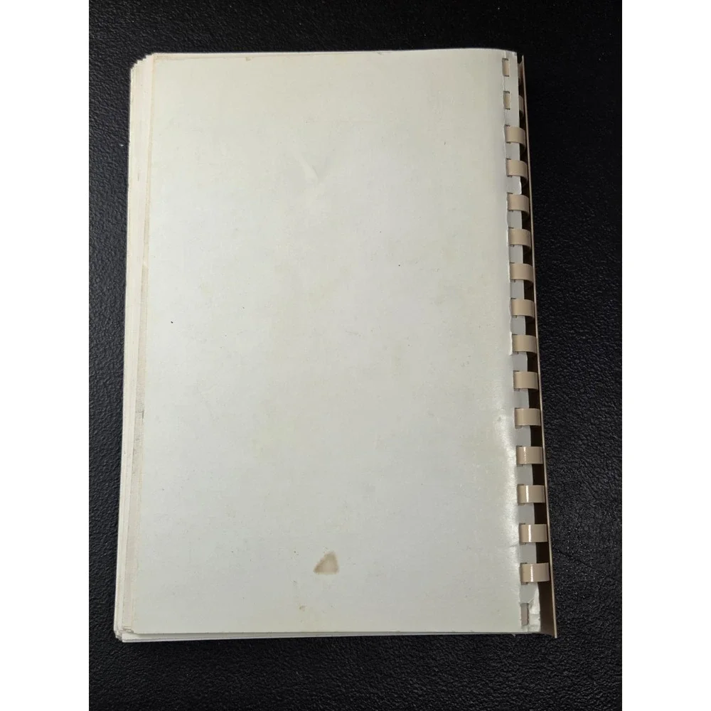 Mount Olivet Church Cookbook 1992 Seaford, Delaware Spiral Recipe Book Cook Book